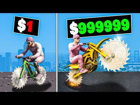 $1 to $1,000,000 Sawblade Bike in GTA 5