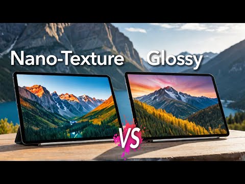 M4 iPad Pro! Nano-Texture OR Glossy!? Ultimate Display Compare!