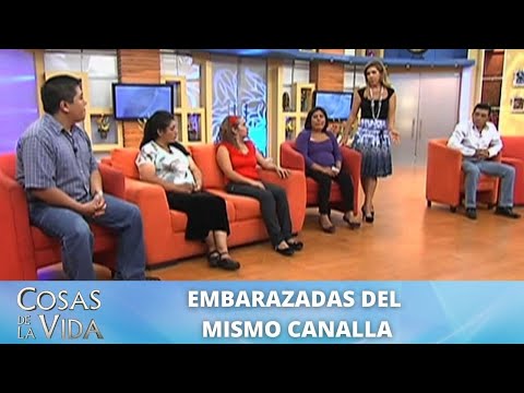 Embarazadas del mismo canalla. | Cosas de la Vida con Rocío Sánchez Azuara