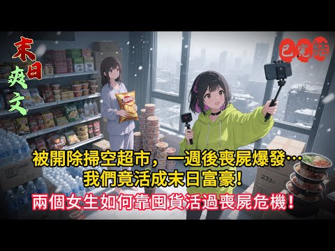 「失業後狂買物資，結果喪屍來了…我們在23樓過上富豪生活！🤯」#小说#小说推荐 #小說 #末世小說 #完结文 #末世求生