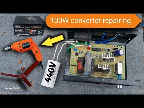 100W converter se kuch bhi chalao || Repair the 220V converter and run anythin #diy #video #tranding
