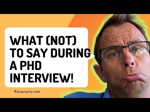 I Avoided the 5 Worst PhD Interview Phrases – Here’s What Happened!