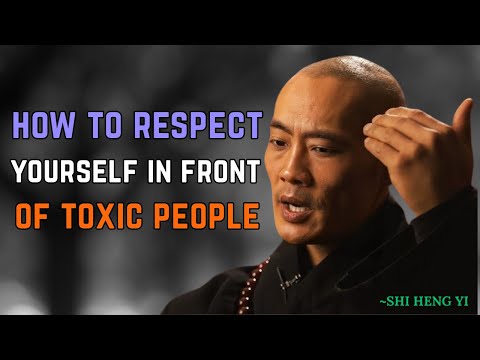 How To RESPECT Yourself In Front Of TOXIC People | Shi Heng Yi