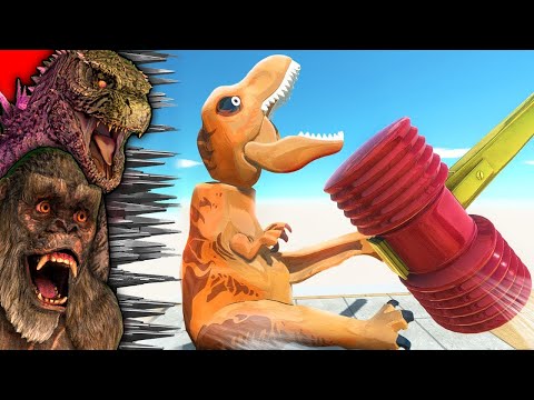 MASSIVE Hammer and Blade Wall vs MONSTERS in ARBS