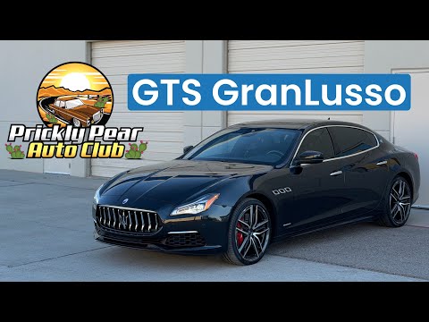Italy's Flagship Sedan - The Maserati Quattroporte GTS GranLusso