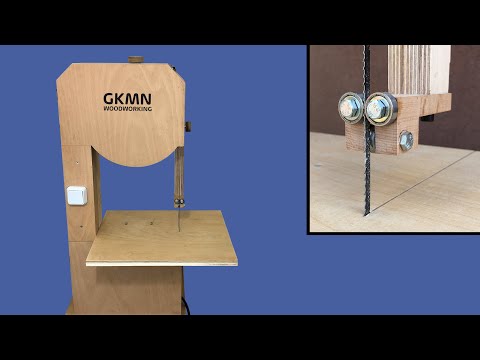 Building a Homemade Bandsaw // Büyük Boy Şerit Testere - Hızar Yapımı