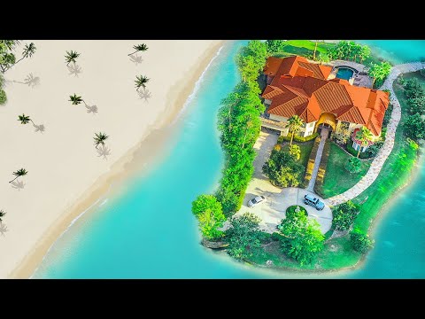 I Built A BEACH In My BACKYARD!