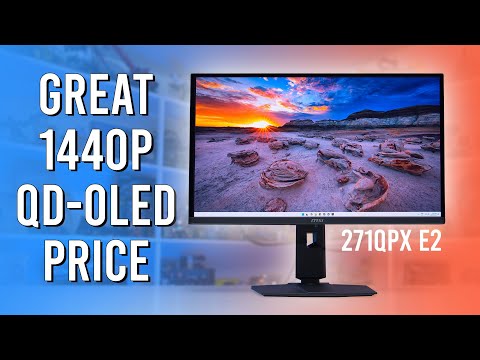 OLED Prices Keep Dropping! - MSI MAG 271QPX E2 Review