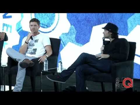 Jensen Ackles, Jared Padalecki and cast of Supernatural | NerdHQ 2014 Conversation for a Cause