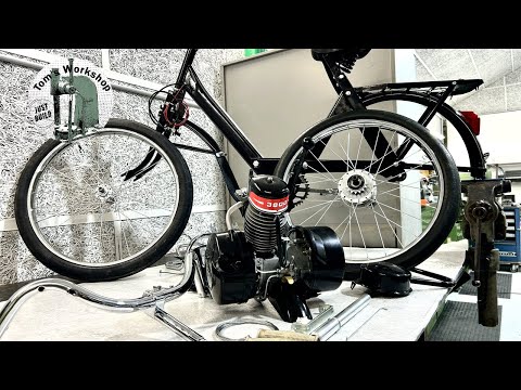 Assembling the Frame of 1965 Vintage Bike #12