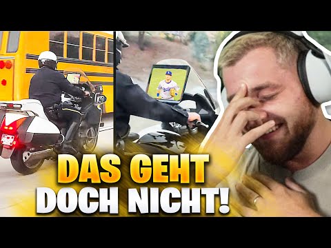 😨🤯Polizist SCHAUT FERNSEHEN auf dem MOTORRAD! - Die BESTEN CLIPS | Trymacs Stream Highlights