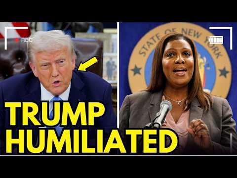 TRUMP HUMILIATED as DOJ CASE AGAINST Letitia James COLLAPSES