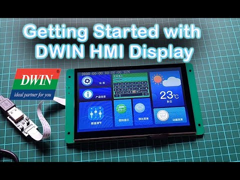 Getting Started with DWIN HMI (DMG80480C070_04WTC) Smart Touch Display