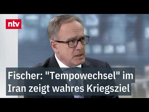Fischer: "Tempowechsel" im Iran zeigt wahres Kriegsziel - Analyse zu Konflikt in Nahost