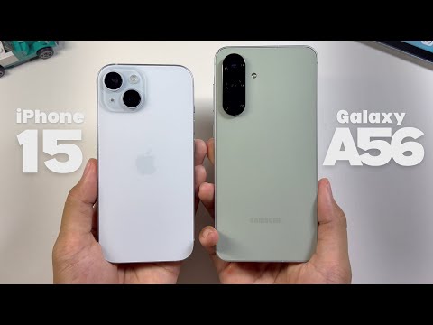 iPhone 15 vs Samsung Galaxy A56 5G in Late 2025 Comparison