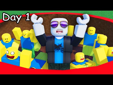 Roblox 100 players hole survival...