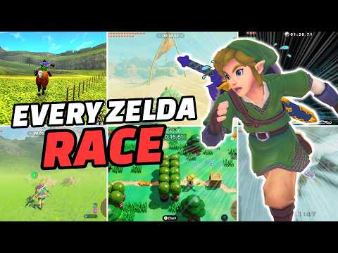 Blasting through EVERY ZELDA RACE