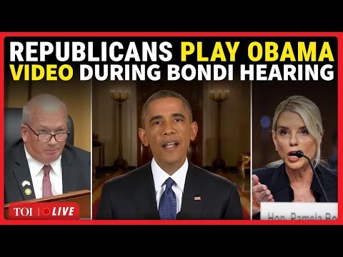 Pam Bondi Hearing: All Hell Breaks Loose After GOP Fitzgerald Plays Obama ICE Video | WATCH