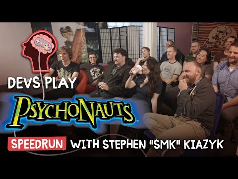 "Devs Play" S1E06 - Psychonauts "The SMK Speedrun" [1/1]