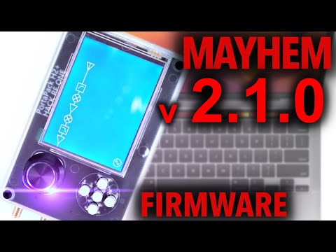 HackRF One Portapack H2+ Firmware Update v2.1.0 (MAYHEM)