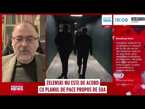 România lui Vitalie - Zelenski nu este de acord cu planul de pace propus de SUA