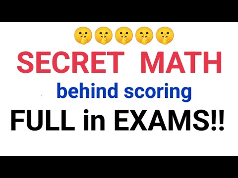 How to get full marks in any exam!