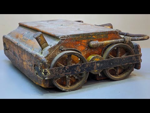 Deep Cleaning 100 Years of Grime - 1921 Ewbank Carpet Sweeper Restoration
