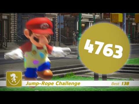 The quest to beat ALL of my minigame scores in Mario Odyssey...