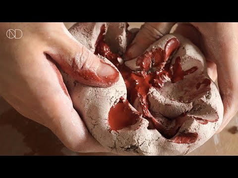 색소지 화병 만들기 : Making a Vase with Colored Clay  [ONDO STUDIO]