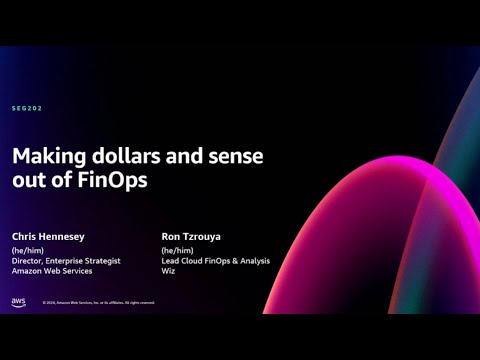 AWS re:Invent 2024 - Making dollars and sense out of FinOps (SEG202)