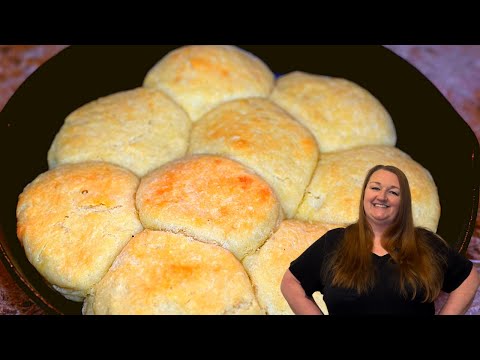 BISCUITS!!! How to make Angel Biscuits and Milk Gravy😀