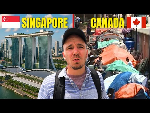 Canadian guy wishes he was from Singapore 🇸🇬 (Leaving Canada?)