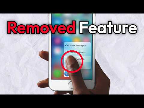 Every Removed iPhone Feature Explained