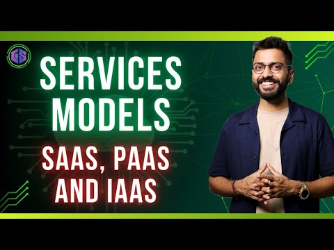 Lec-8:Cloud Computing Services Models - Saas, Paas and Iaas explained in Hindi