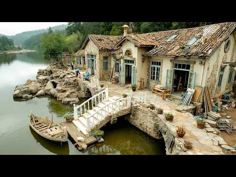 3 Filial Grandsons - Renovating Grandpa's Riverfront House into a Beautiful Home - Before and After