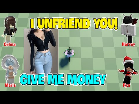 TEXT To Speech Emoji Groupchat Conversations | She Used My Best Friend For Robux And Money