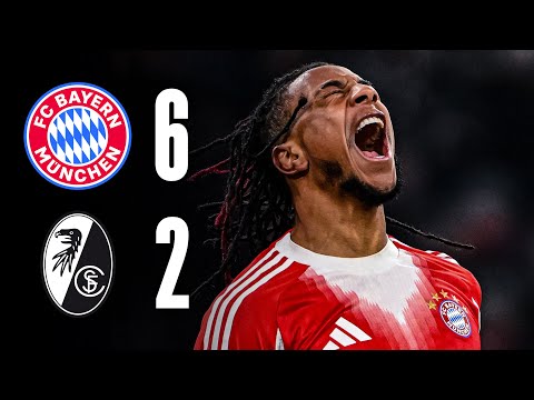 OLISE MASTERCLASS TURNS 0-2 INTO 6-2 🤯 | FC Bayern vs SC Freiburg | Highlights & Interviews