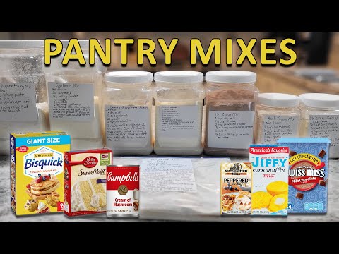 8 Budget Friendly Homemade Pantry Mixes