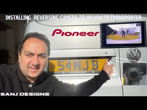 Pioneer Reversing Camera Install and Review | Part 5 | T5 Camper Conversion