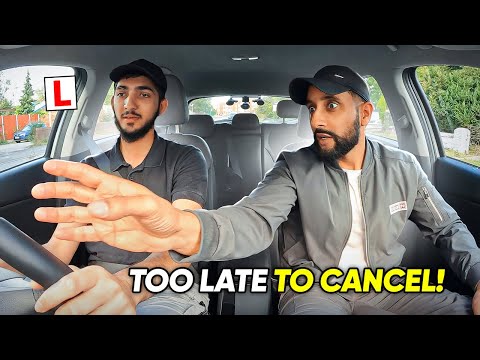 He Nearly Crashed My Car TWICE... And I Can't Cancel His Test!