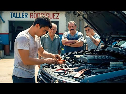 El peor taller de la ciudad contrató al mecánico desempleado… y descubrió que él era un genio