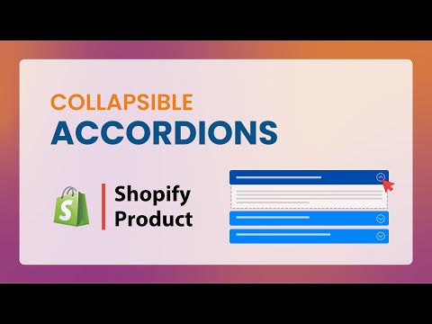 How to Add Collapsible Accordions for Shopify Product Descriptions