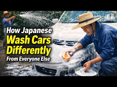 You Won’t Believe How Japanese Wash Their Cars!