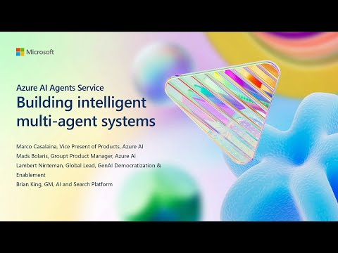 Introducing Azure AI Foundry Agent Service to scale your AI agents | BRK102