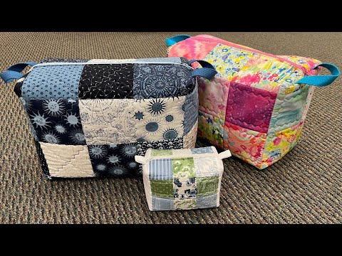 We SUPERSIZED the Nantucket Mini Charm bag! SIMPLE Step-by-Step Tutorial using your 5" Charm Packs!