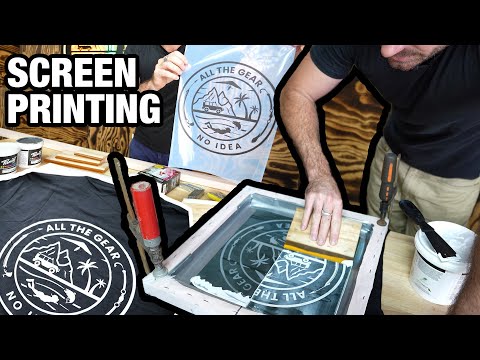 Beginners Guide to DIY Screen Printing T-Shirts