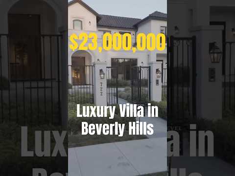 Inside a $23,000,000 Beverly Hills Mansion (House Tour🔗)