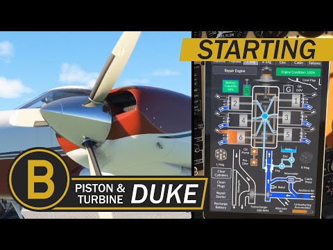 Black Square Dukes for MSFS - Start Up - Just Flight