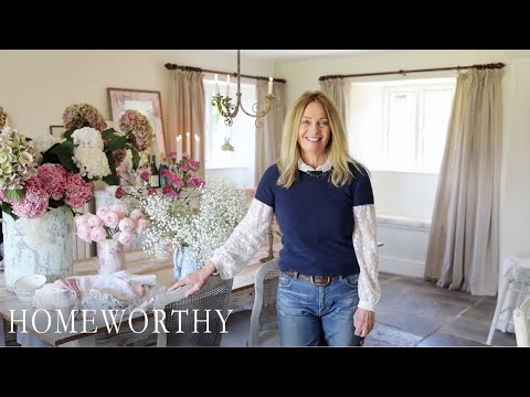HOUSE TOUR | The Romantic English Country Home of Shabby Chic Founder Rachel Ashwell