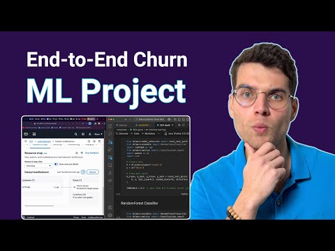 Build & Deploy ML Churn model with FastAPI, MLFlow, Docker, & AWS